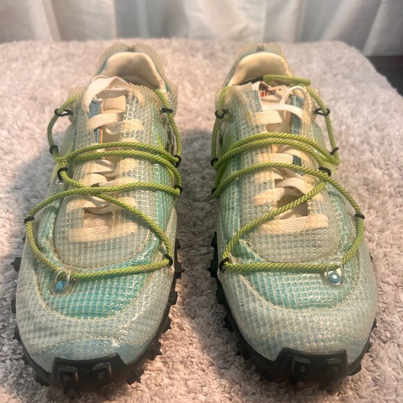Size 8.5 - Off-White x Nike Waffle Racer Vivid Sky - Picture 6 of 6